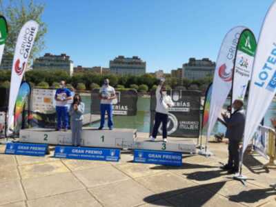 Podio para el Club Náutico en el Campeonato de España de invierno de piragüismo