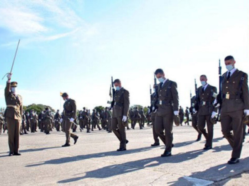 En el acuartelamiento de “Camposoto” juraron Bandera 425 aspirante a militares Profesional