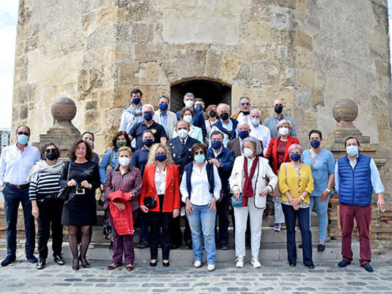 Museo marítimo de la Torre del Oro en Sevilla.