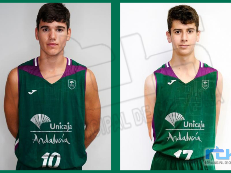 Satisfacción en el Club Baloncesto Chipiona con los logros de los dos jugadores chipioneros que militan en Unicaja Málaga