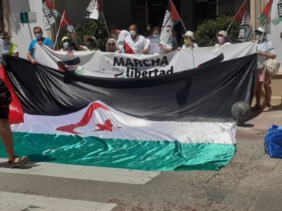 Marcha por la Libertad del Pueblo Saharaui. Etapa 14.- Córdoba - Villafranca 2 de Junio