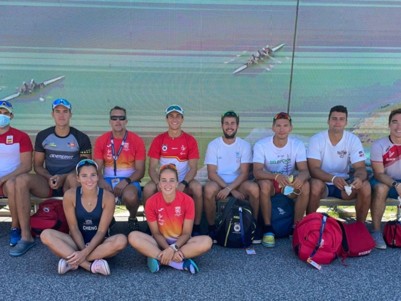 Una decena de representantes del remo andaluz con España en el Mundial sub23 