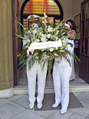 Homenaje a los caídos de la Armada Española en la guerra de 1898 en Filipina, Cuba y Puerto Rico  