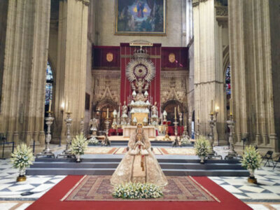 Los cultos de Novena de la Virgen de los Reyes serán presididos por el Nuevo arzobispo de Sevilla José Ángel Sainz Meneses