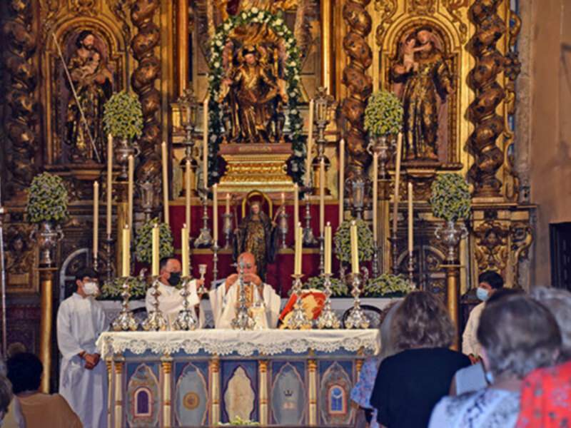 Sin procesión, los cultos  al Patrón San Gregorio de Osset en  Alcalá del Río