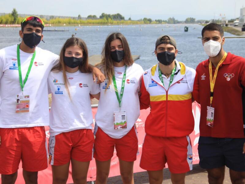 El Club Náutico Sevilla, en el Mundial sub23 y júnior de piragüismo