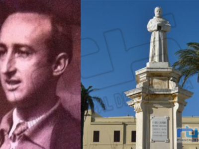 Juan Mellado da luz sobre Manuel Echegoyán, el olvidado autor de la escultura del Padre Lerchundi que fue represaliado por el franquismo