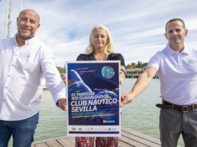 IV Travesía del Guadalquivir Club Náutico Sevilla Brazadas Solidarias