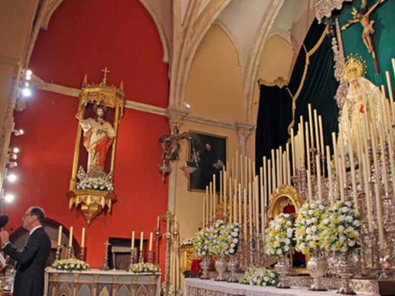 José Eduardo Romero  pronunció el pregón del 50º aniversario de la Coronación de la Virgen de las Angustias Ilipense.