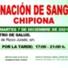 Llamamiento a una donación colectiva de sangre en Chipiona el martes 7 de diciembre por el descenso de reservas