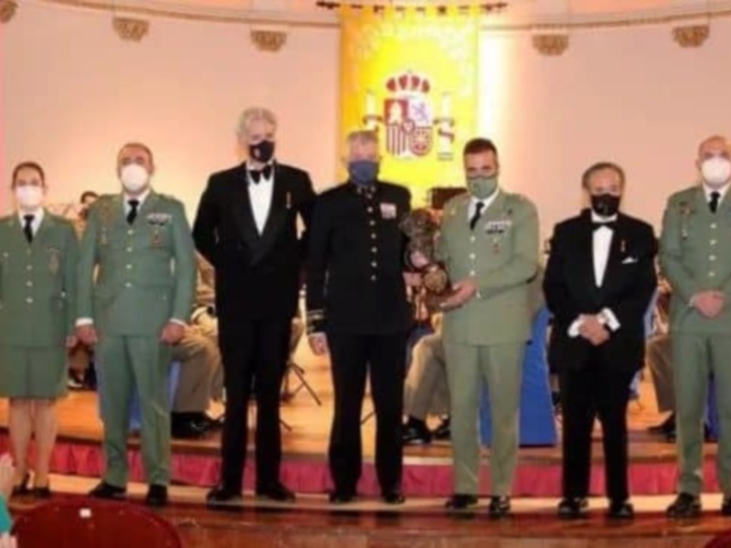 La Academia de la Diplomacia homenajea en la capitanía general en Sevilla a la Legión por su centenario.