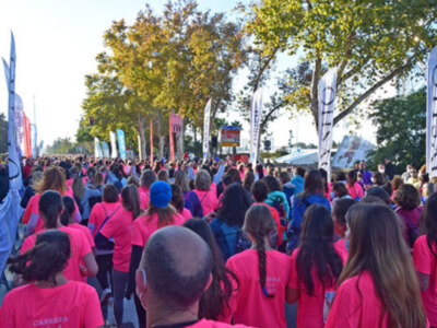 El circuito sevillano retomó las pruebas presenciales de la marea rosa tras la crisis del Covid-19
