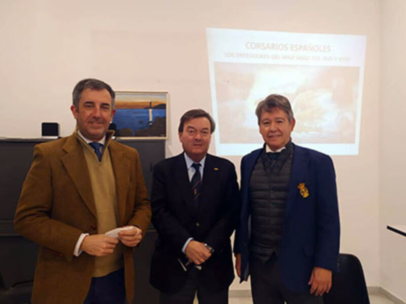 La Delegación de Sevilla de la Real Liga Naval Española (RLNE), celebró la Conferencia titulada “Cosarios españoles, defensores de Mar”