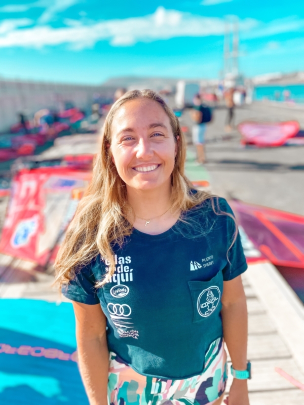 Pilar Lamadrid levanta el telón de los iQFoil International Games 2022