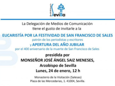 Declaración de la FAPE en la festividad del patrón de los periodistas, San Francisco de Sales
