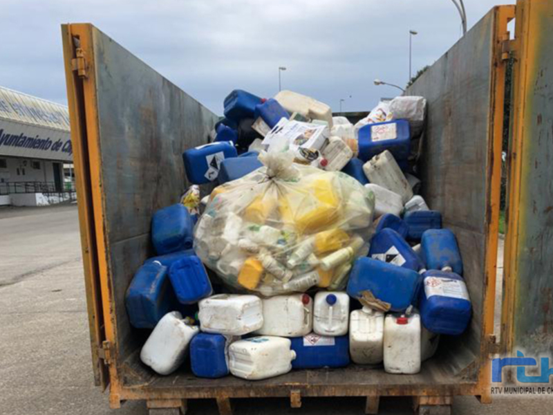 Laura Román anuncia nuevas recogidas de envases de uso agrícola ante la buena acogida por parte del sector 