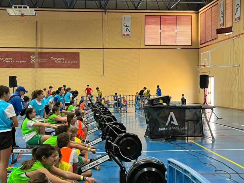 Celebrado en Tomares el Campeonato de Andalucía de remoergómetro
