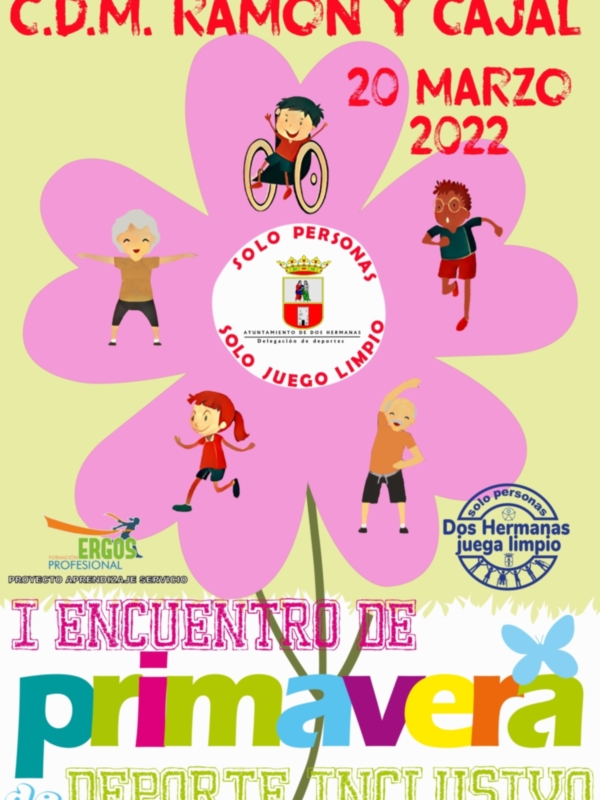 Primer encuentro de primavera de deporte inclusivo de Dos Hermanas