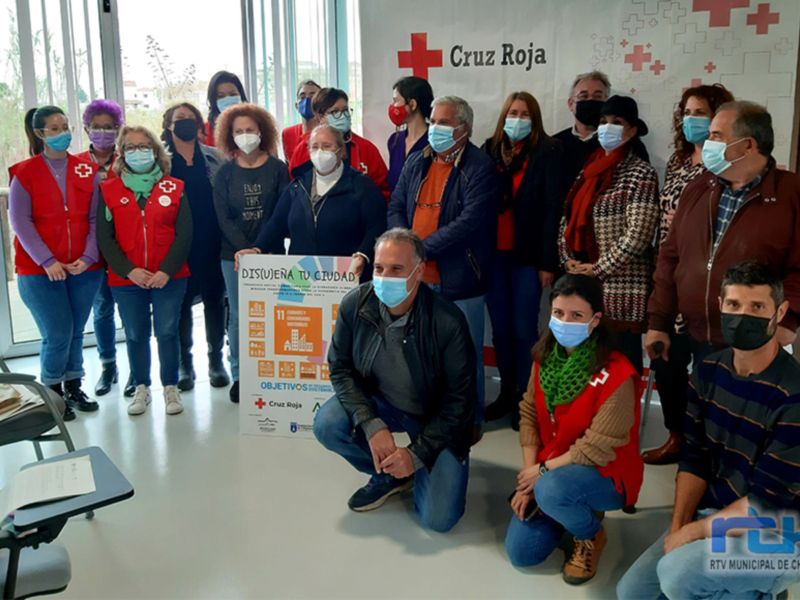 Cruz Roja presenta las propuestas elegidas para el proyecto de desarrollo sostenible ‘Dis(u)eña tu ciudad’ y la hoja de ruta 