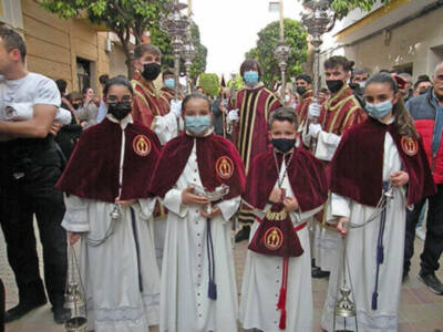 Salida procesional de la Asociación Clemencia y Fe