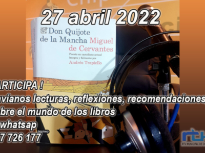 Radio Chipiona se suma a los actos municipales por el Día Internacional del Libro con una programación participativa