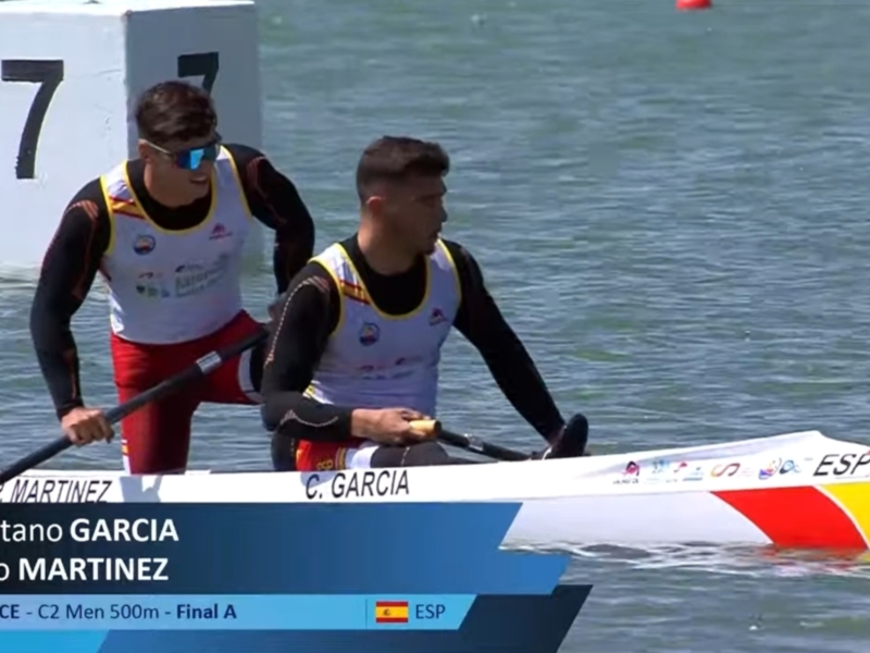 Oro y plata para el Club Náutico Sevilla en la Copa del Mundo de piragüismo