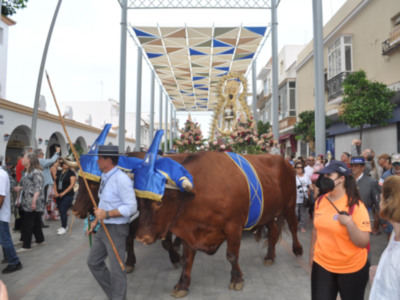 Chipiona con la Virgen de Regla del Pinar