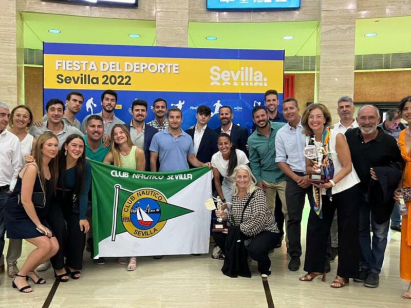 Premio Ciudad de Sevilla para el Club Náutico en la XXXV Fiesta del Deporte 