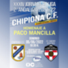 El Chipiona C.F. rinde homenaje a Paco Mancilla en su último partido de la temporada