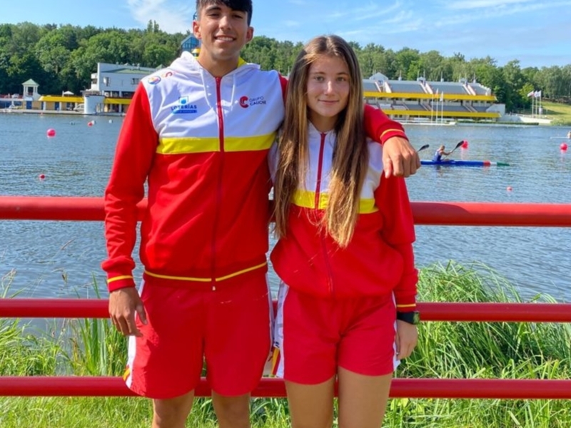 El Club Náutico Sevilla, en el Europeo júnior de piragüismo en pista