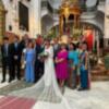 Enlace matrimonial en Sevilla de Blanca Jerez Romera y Manuel Piña Franco