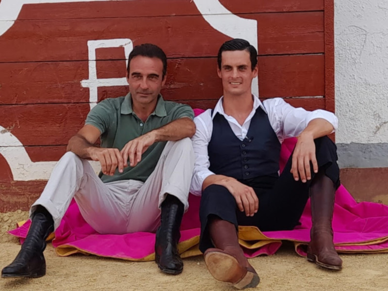 "Toros para todos", testigo del tentandero de David Galván en casa de Enrique Ponce