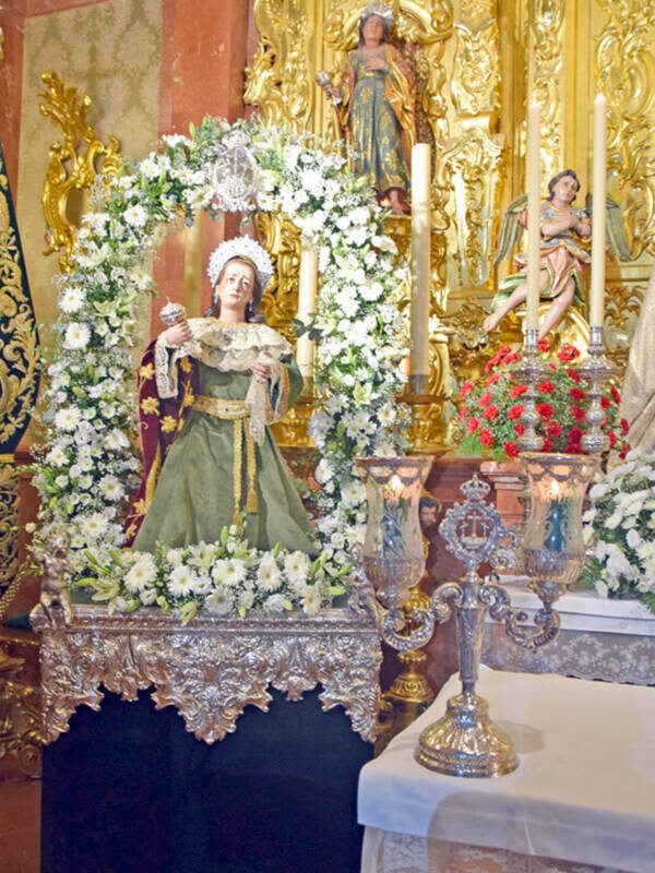La Hermandad de la Vera-cruz Ilipense celebra la Festividad de Santa María Magdalena