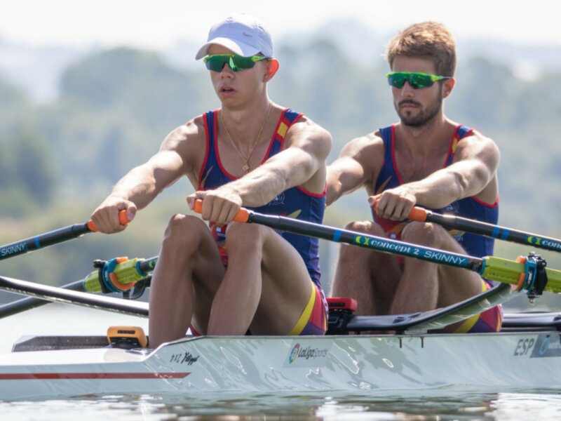 A dos pasos de la medalla en el Mundial sub23 de remo