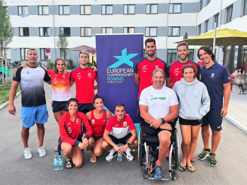 El remo sevillano, en el Campeonato de Europa de Munich 
