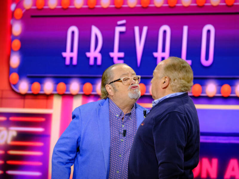 Paco Arévalo y Fernando Esteso, en "El Show de Bertín"