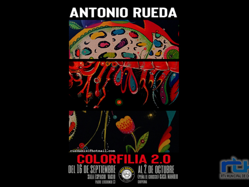 ‘Colorfilia 2.0’, de Antonio Rueda cierra desde este viernes la programación de verano de la sala de Espacio Vacío