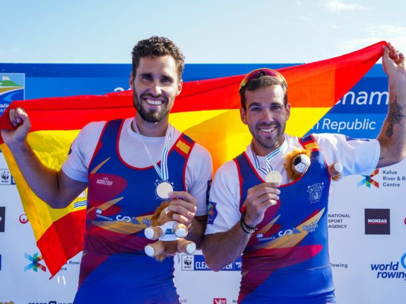 Histórica plata mundial para los andaluces Javier García y Jaime Canalejo