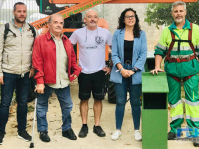 CANS y Ayuntamiento de Chipiona colocan cajas nido para las aves rapaces por su beneficio para la comunidad