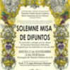 CONVOCATORIA MISA REQUIEM HERMANDAD DEL CAUTIVO de CHIPIONA