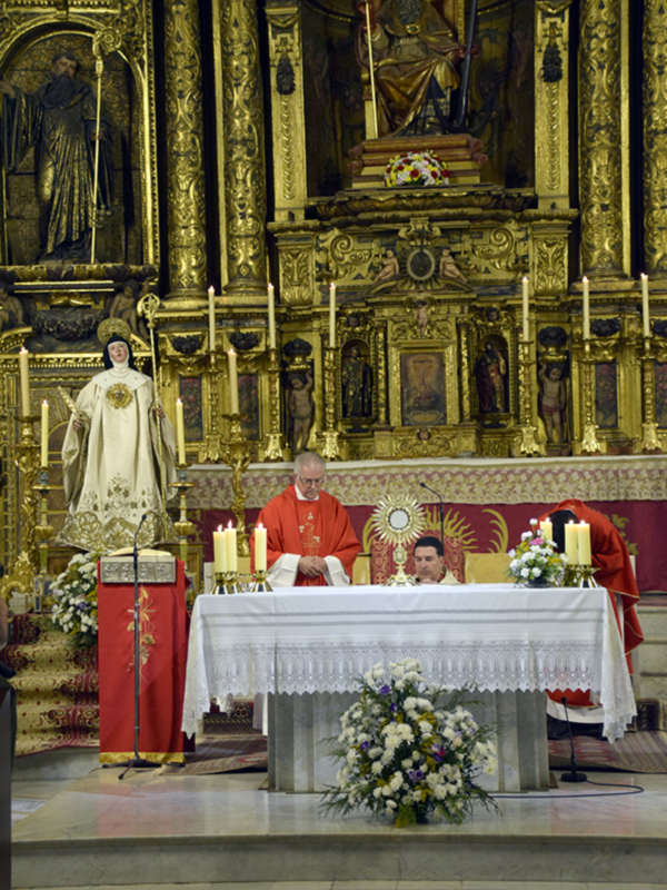 Novena a Santa Gertrudis en Sevilla