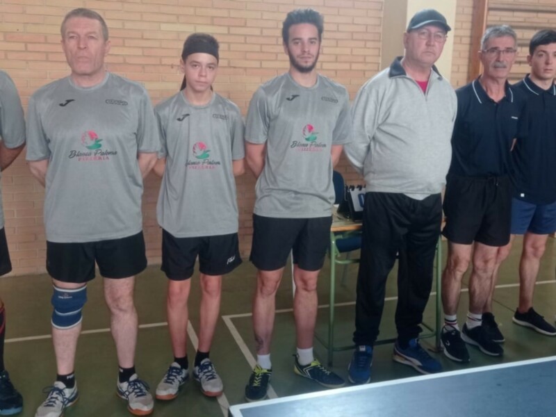 Gran victoria del CD EL PUERTO TENIS DE MESA PIZZERIA BLANCA PALOMA