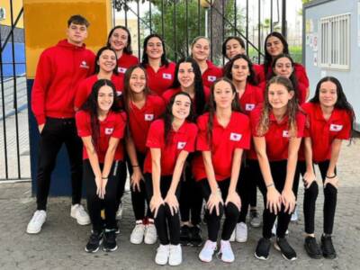 Histórico podio del C.N. Sincro Sevilla en los Campeonatos de España