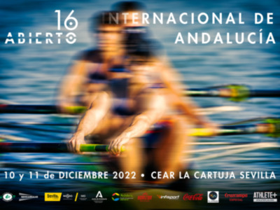 El 16º Abierto internacional de Andalucía de remo, este fin de semana con récord de participación 