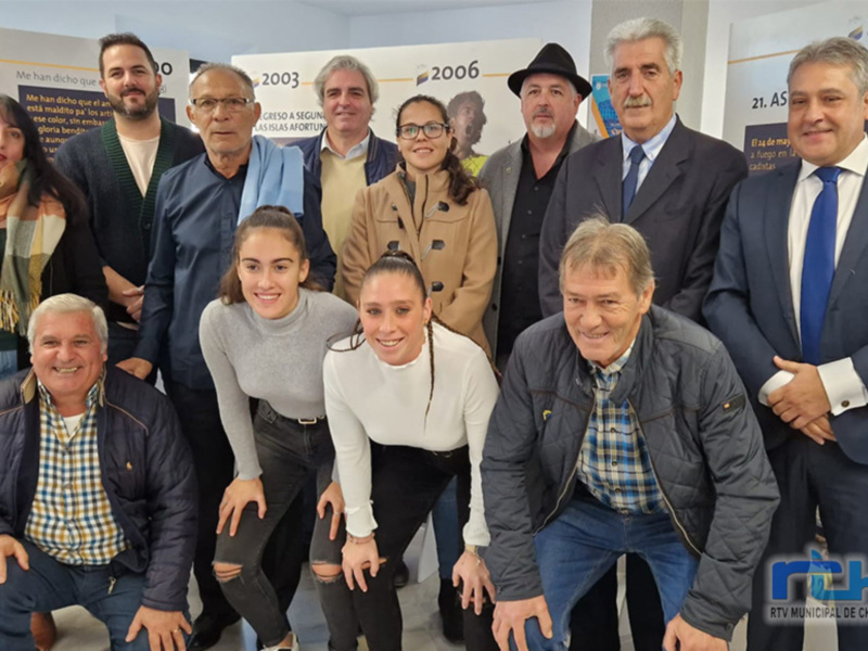 Chipiona ha vivido hoy una gran jornada cadista con fan zone y apertura de la exposición ‘Historia de una emoción’