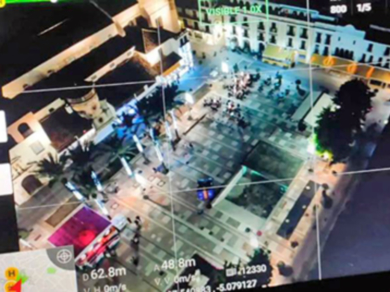 La Policía Local de Écija usa drones para pillar a quienes hagan pipí en la calle