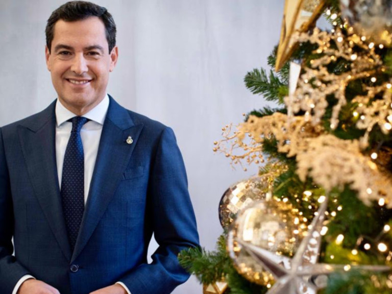 Mensaje de Navidad del presidente Juanma Moreno desde Bailén