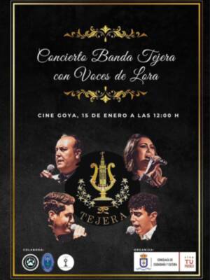 Entradas el concierto de la Banda del Maestro Tejera con ‘Voces de Lora’