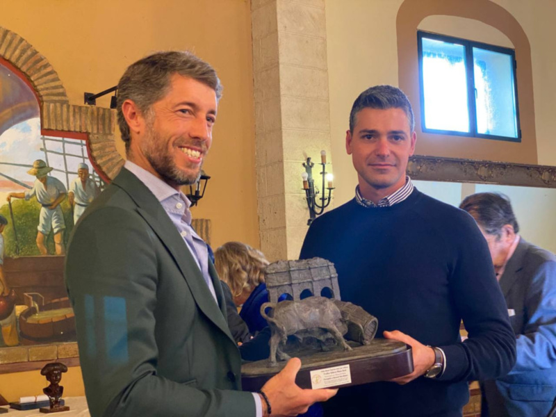 Manuel Escribano, máximo protagonista de los Premios de la Peña Galloso de El Puerto