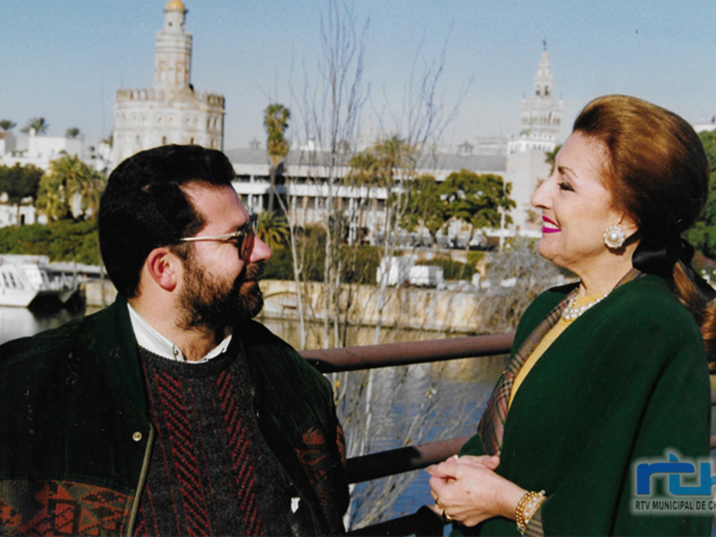 Juan Mellado y Alfredo Sánchez autores de la primera biografía de Gracia Montes que se presenta el 1 de marzo en Lora del Río